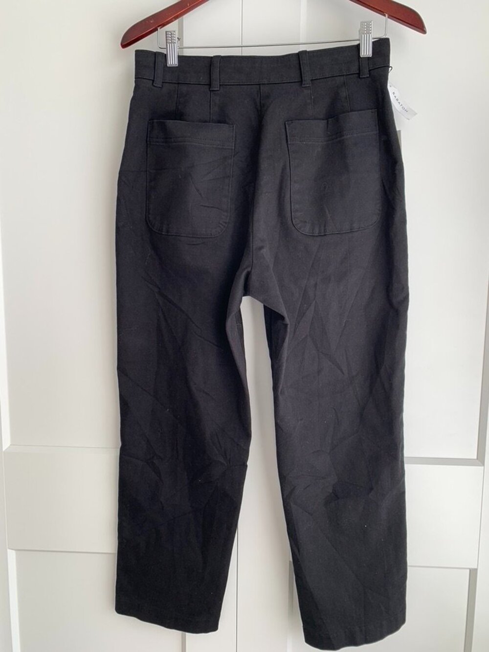 Babaton Andro BLACK Women's Trouser Pant Size 8 - Picture 4 of 7